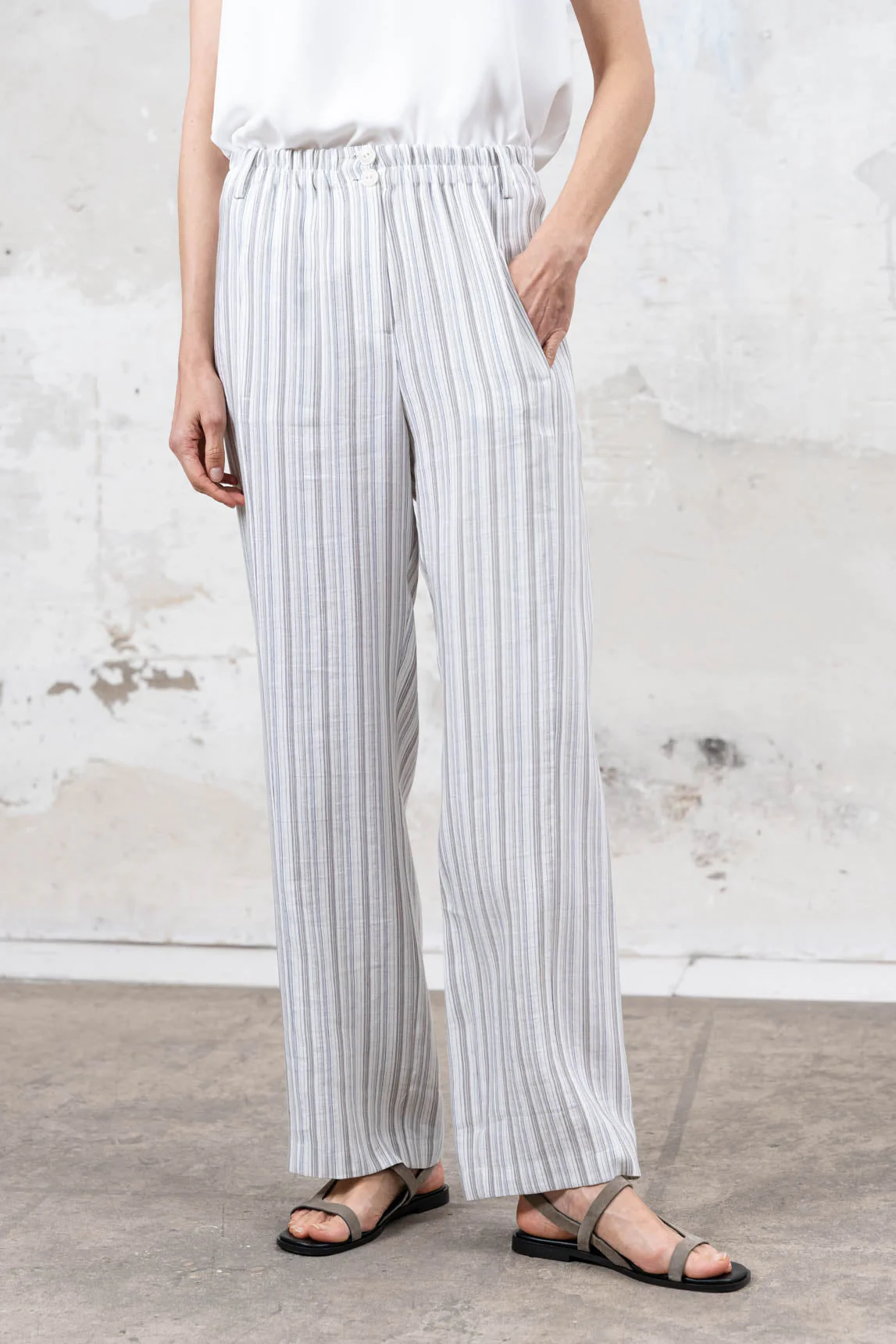 Rivera-Spanien Gestreifte Cosenza-Hose