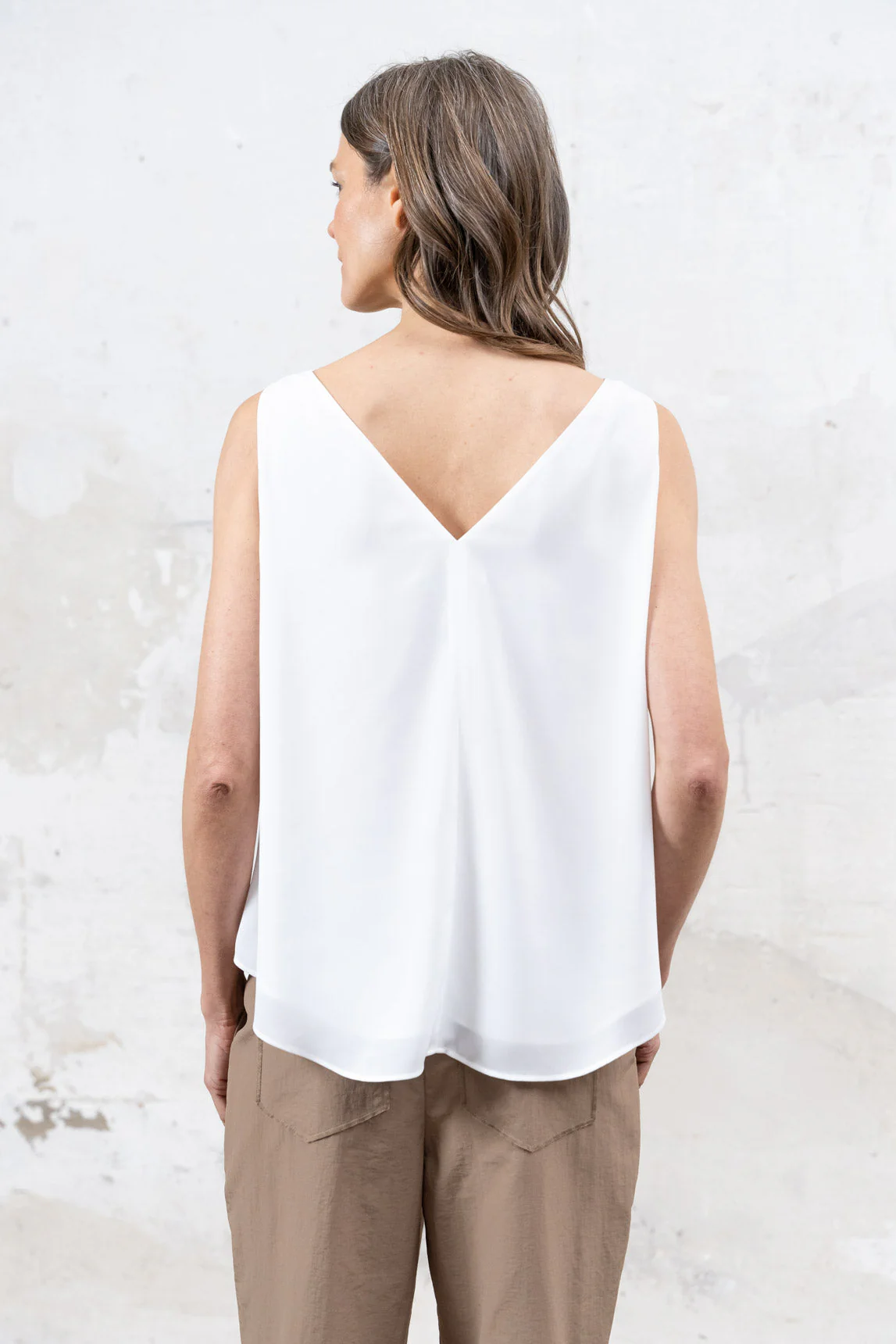 Rivera-Spanien Top Brest blanco