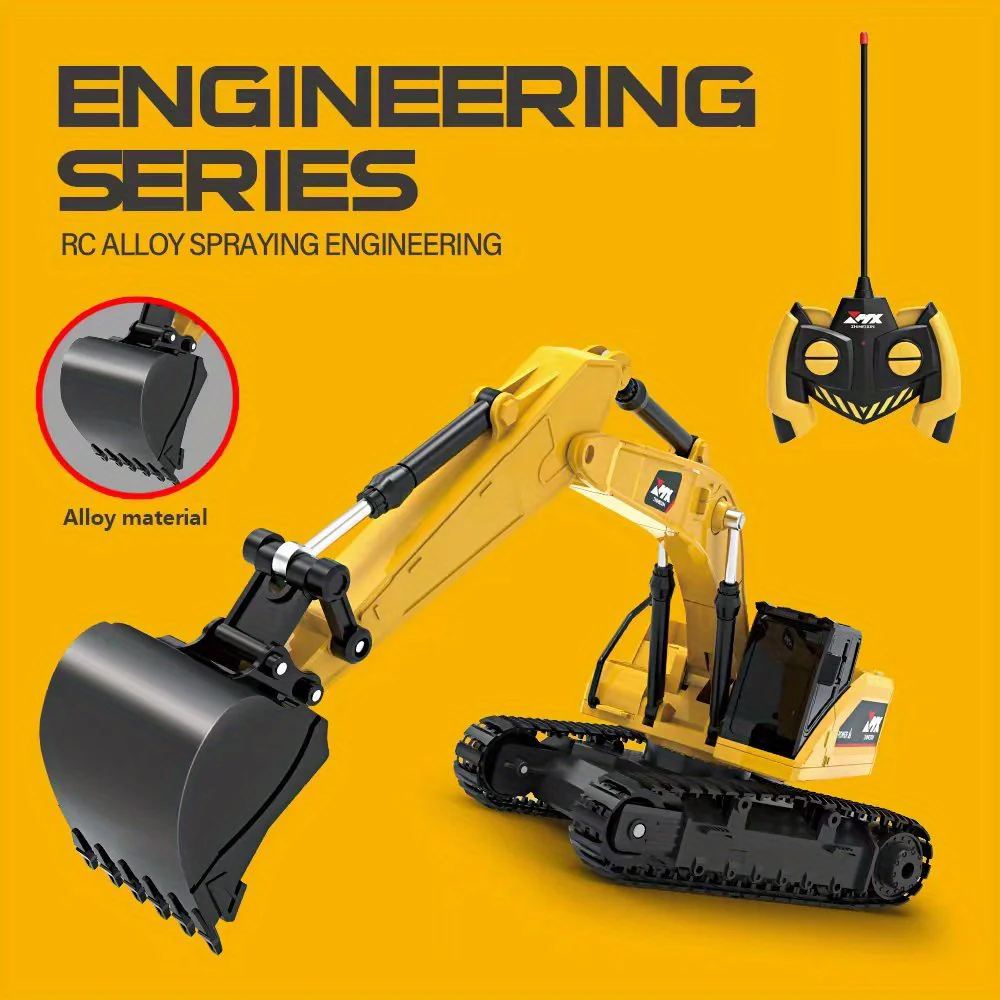 Ferngesteuerter Bagger: Simulatives Elektrotechnikfahrzeug – perfektes Ausgrabungsspielzeug für Jungen und Kinder!