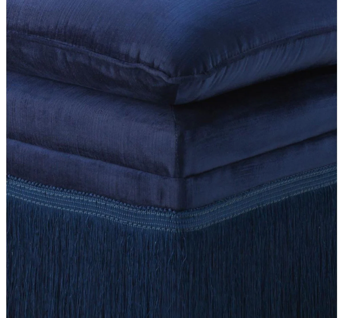 Luxus Designer Sessel Blau 55 x 74 x H. 74 cm - Limited Edition