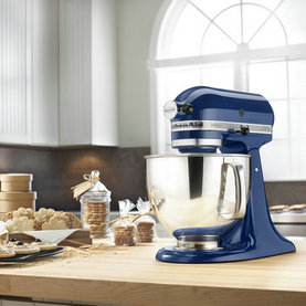 Kitchenaid KSM150PSBW Artisan Serie 5-Qt. Tilt-Head Stand Mixer, blau Willow
