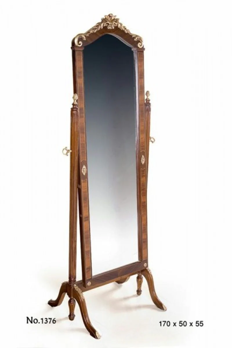 Standing mirror 55 x 50 x H. 170 cm - Baroque standing mirror
