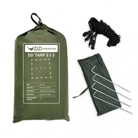 Camping floor - RAFFIA CANVAS 3.6 X 5.4 - white