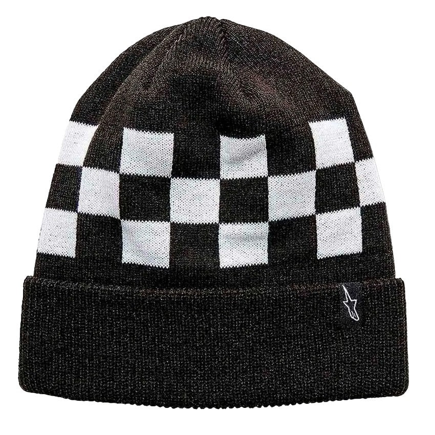 GORRO ALPINESTARS CHECKED NEGRO / BLANCO