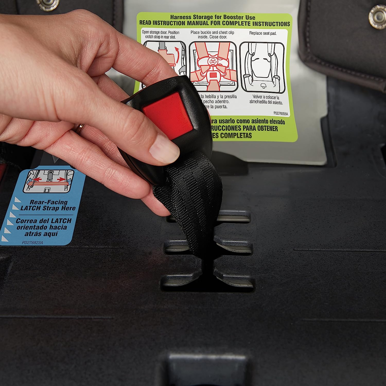 Slimfit 3-in-1-Autositz – schlankes und bequemes Design spart Platz auf Ihrem Rücksitz, Darcie, Einheitsgröße