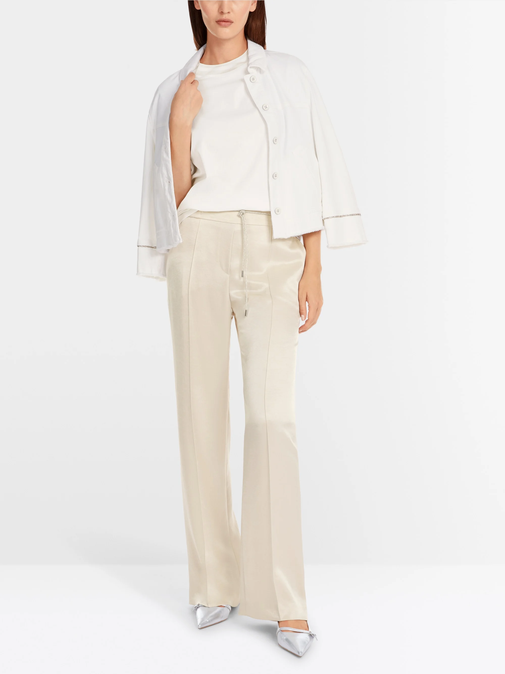 Marc-Cain T-Shirt aus festem Baumwolljersey