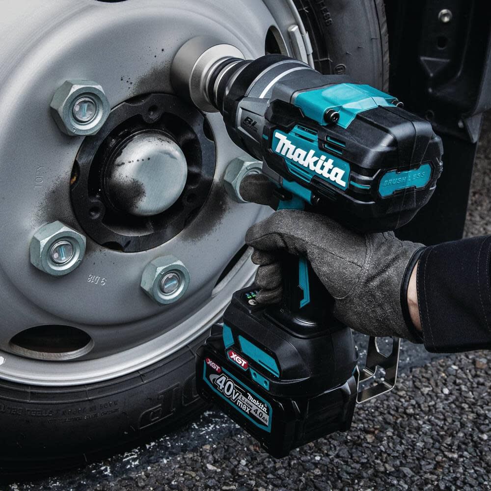 Makita XGT 40V max Schlagschlüssel Kit 4 Geschwindigkeit 3/4