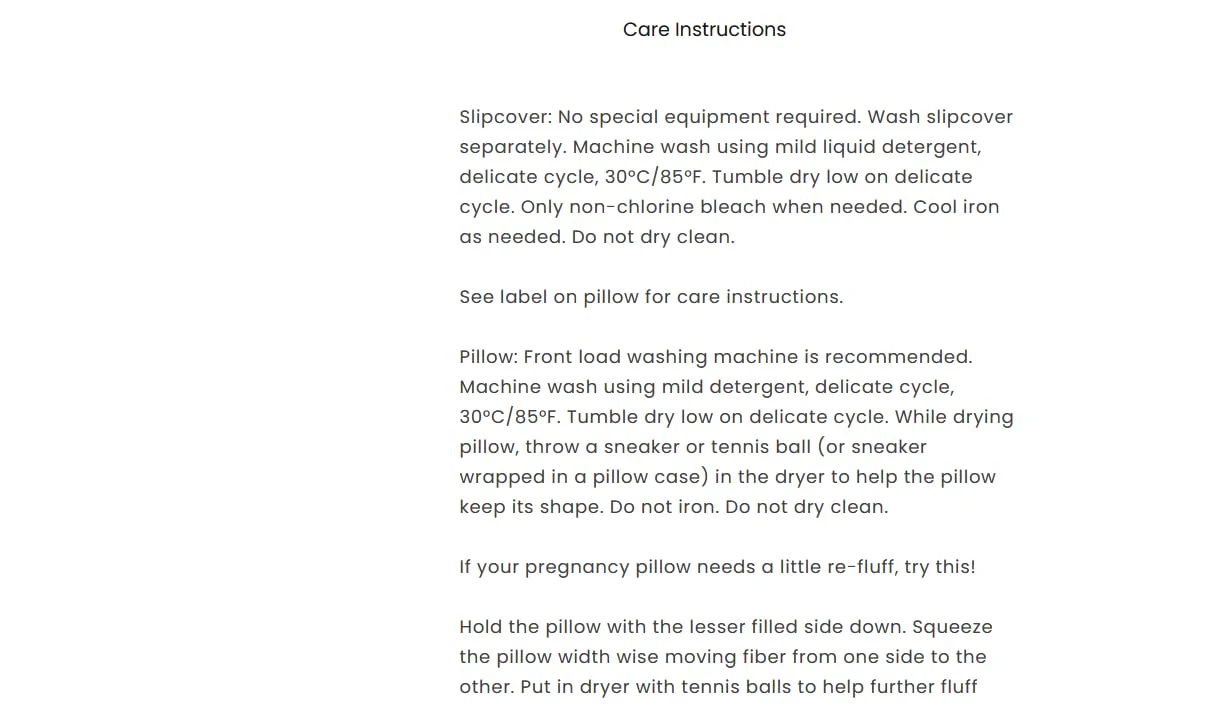 Seitenschläfer-Schwangerschaftskissen mit abnehmbarem Jersey-Kissenbezug, graue fallende Blätter, kompaktes, festsitzendes Design mit charakteristischem Stretch-Einsatz, pränatale und postnatale Positionierung