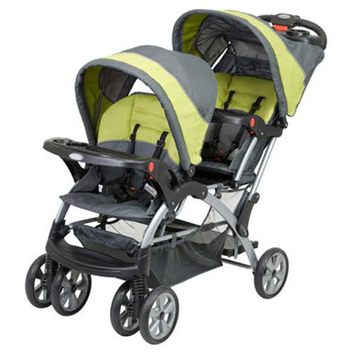 Baby Trend Sitz- und Steh-Doppelkinderwagen, Onyx