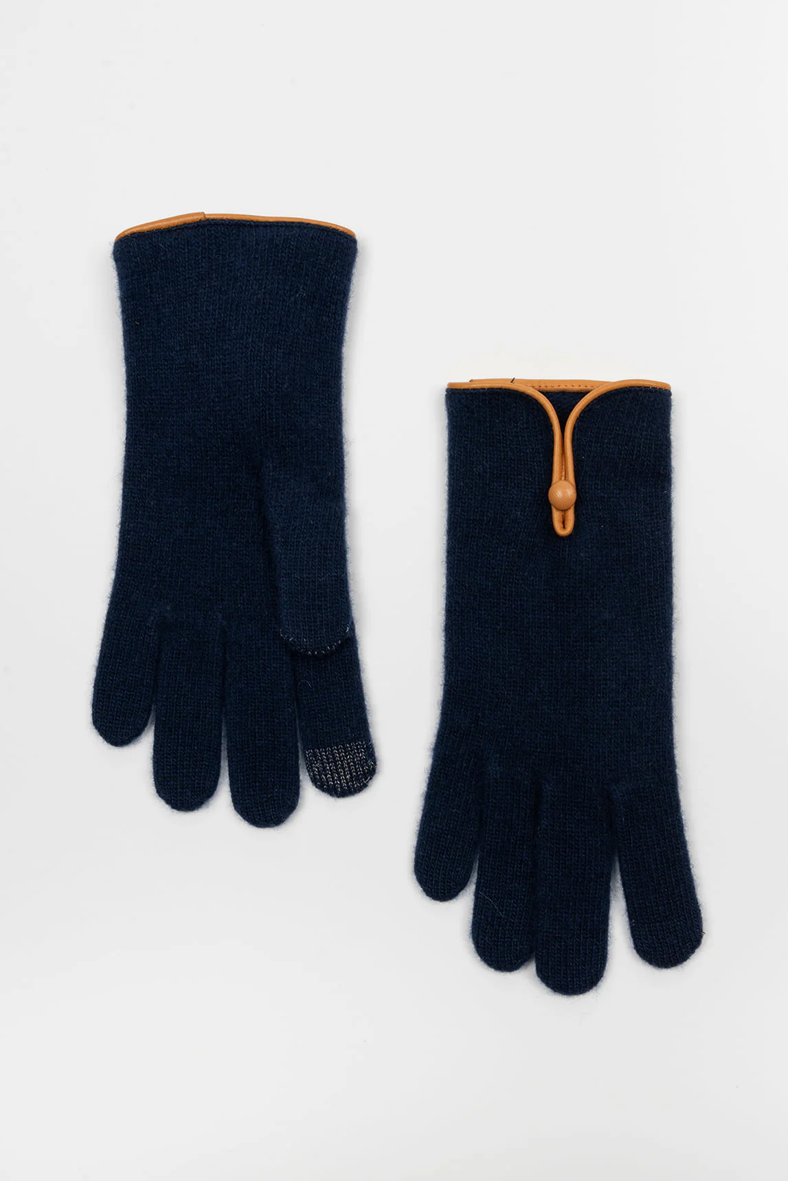 Rivera-Spanien Marineblaue Damaris-Handschuhe