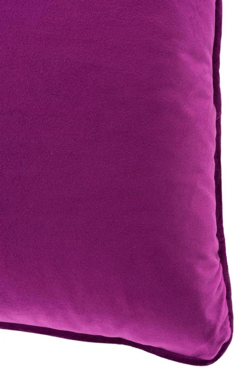 Luxus Kissen Fuchsia 60 x 60 cm - Luxus Wohnzimmer Deko Accessoires