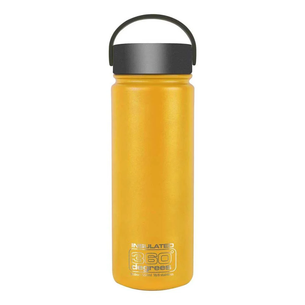 360 Grad Wide Mouth 550 ml yellow - Thermos bottle