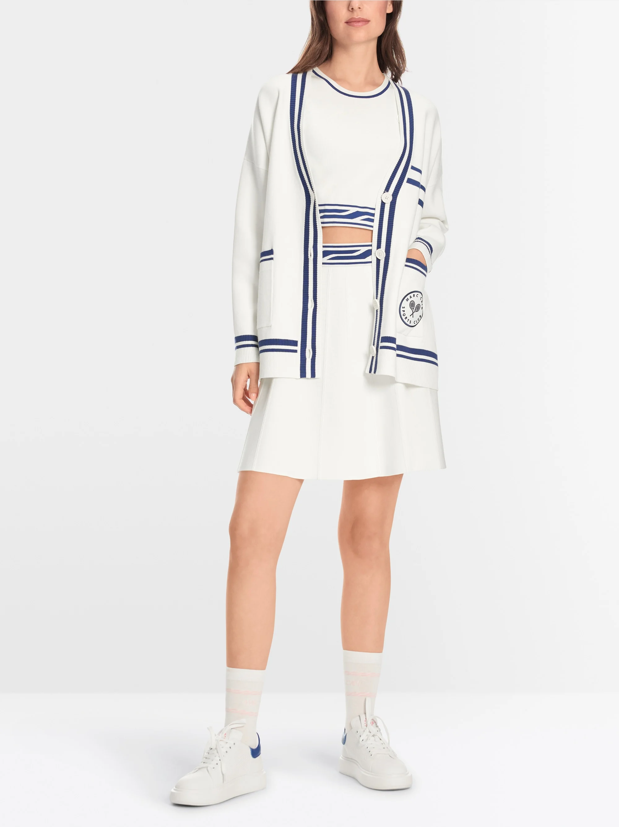 Marc-Cain Übergroße Strickjacke