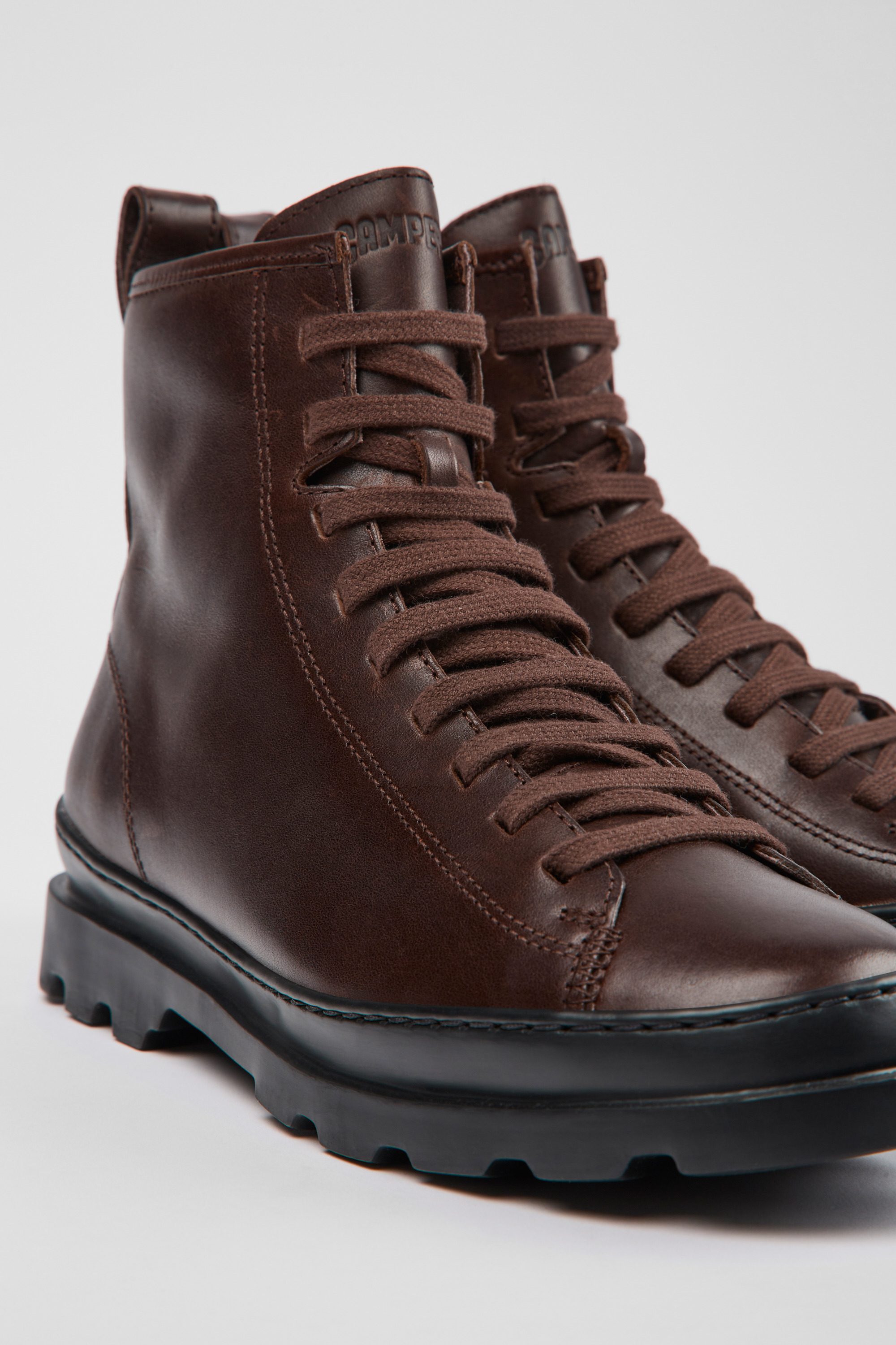 Brutus - Burgund Lace-up Stiefel für Damen