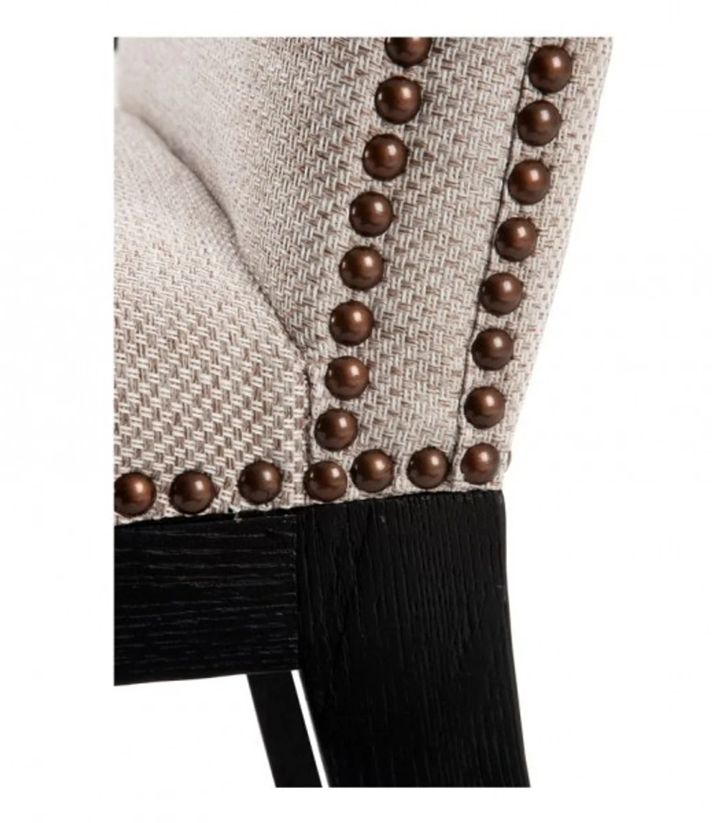 Luxury Oak Wood Dining Chair Sand Color - Hotel Restaurant Chair