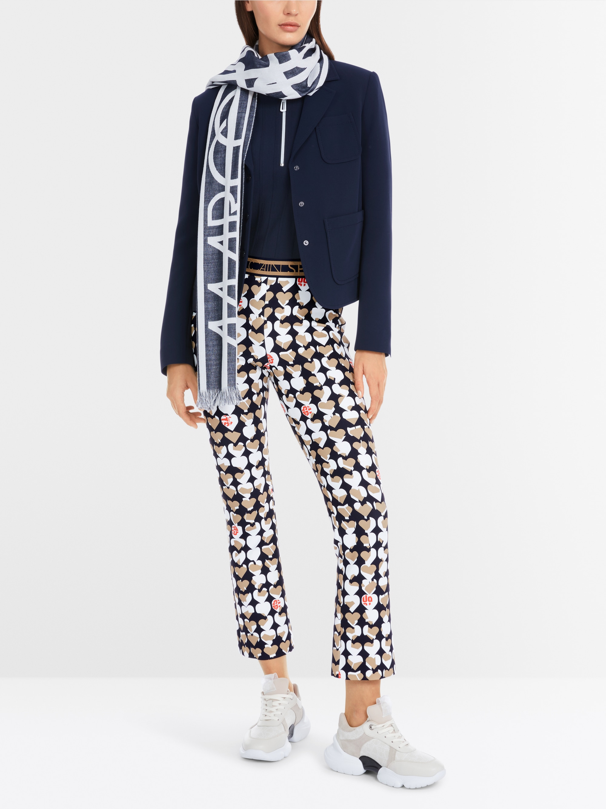 Marc-Cain Solider Blazer mit aufgesetzten Taschen