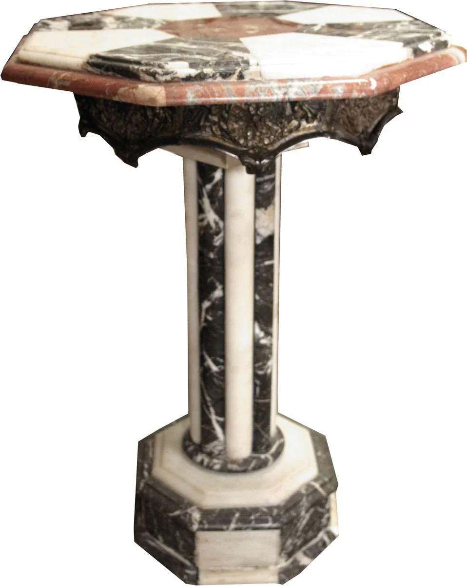 Luxury baroque candle holder - brilliant elegance in perfect porcelain form