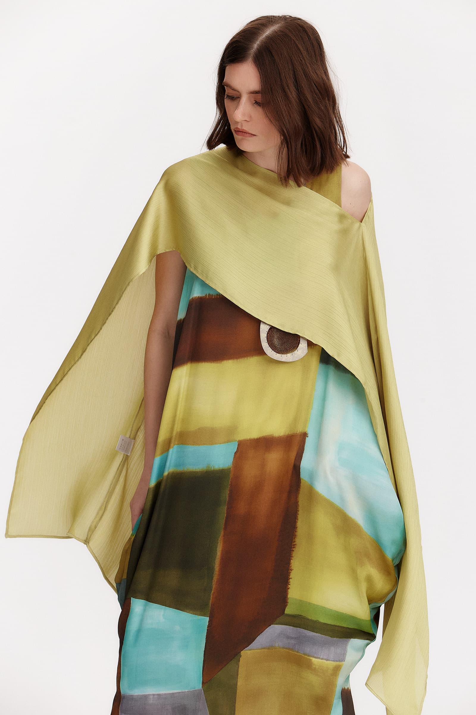 Rivera-Spain Alma Kleid mit geometrischem Print