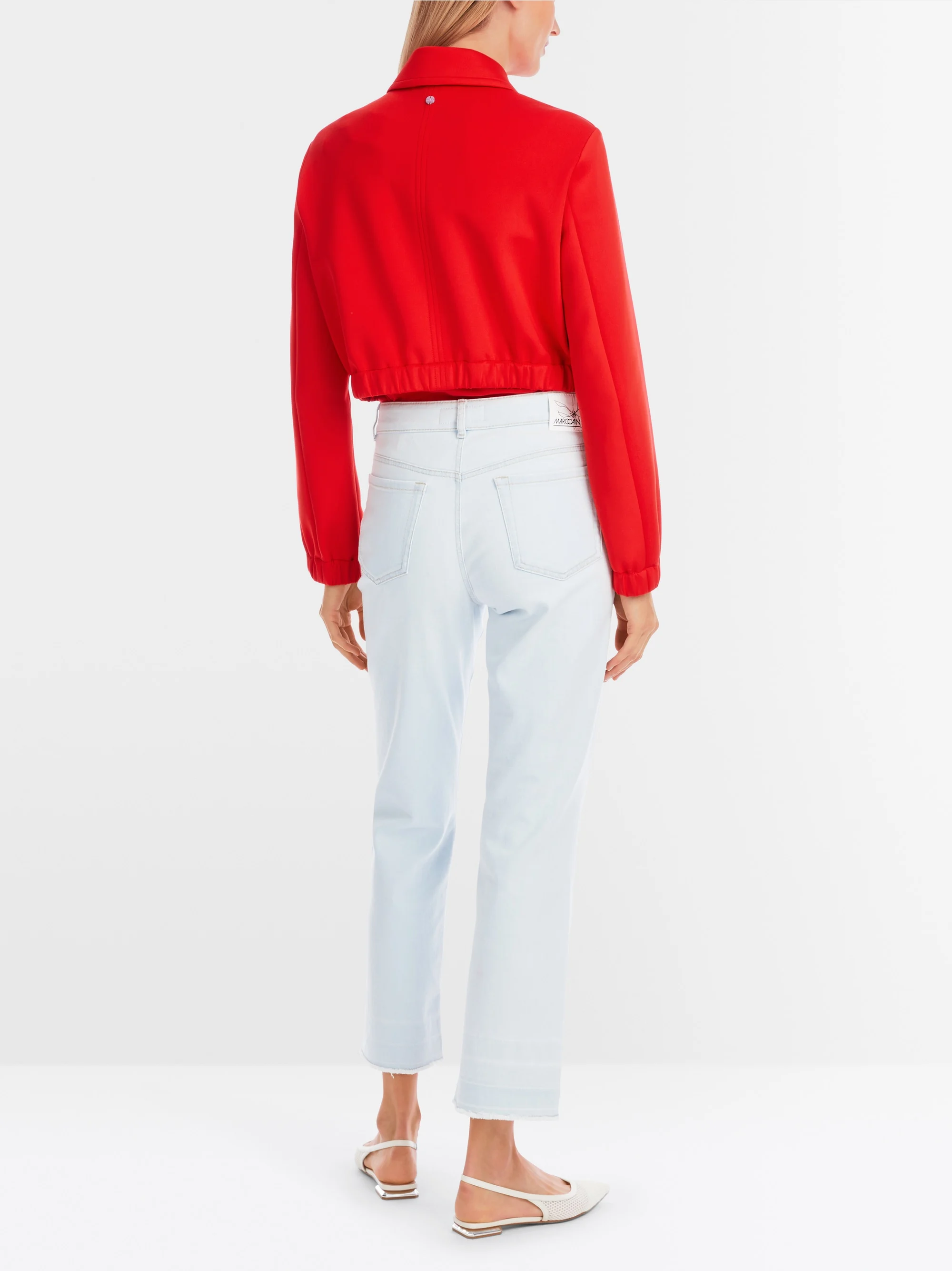 Kurze Marc-Cain-Jacke aus Scuba-Jersey