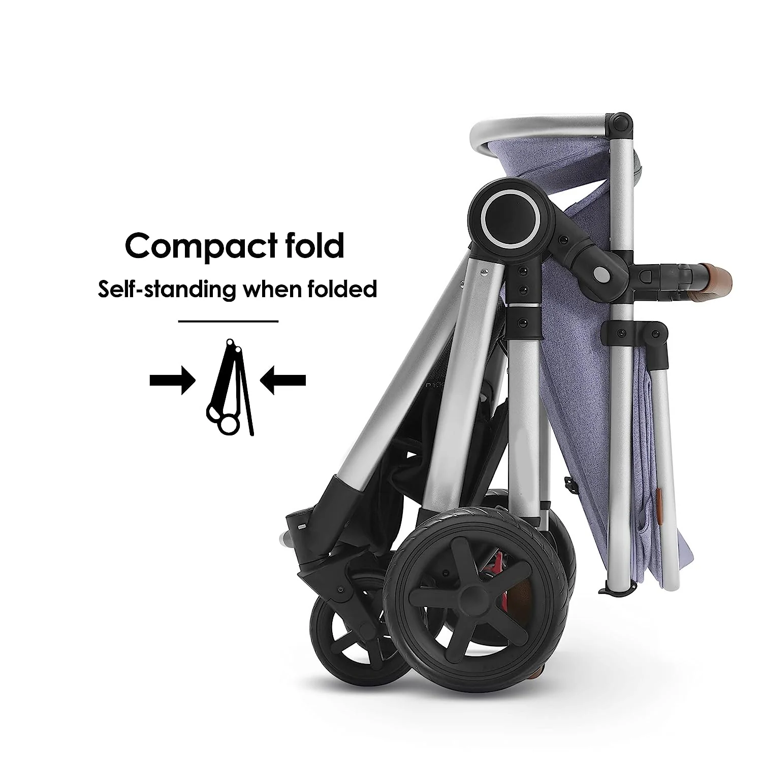 Kinderwagen mit abnehmbarem Stubenwagen – Kinderwagen in voller Größe für bequeme Ausflüge mit dem Baby – Kleinkind-Kinderwagen mit umkehrbarem Kinderwagensitz – Kinderwagen mit leichtgängigem Stubenwagen