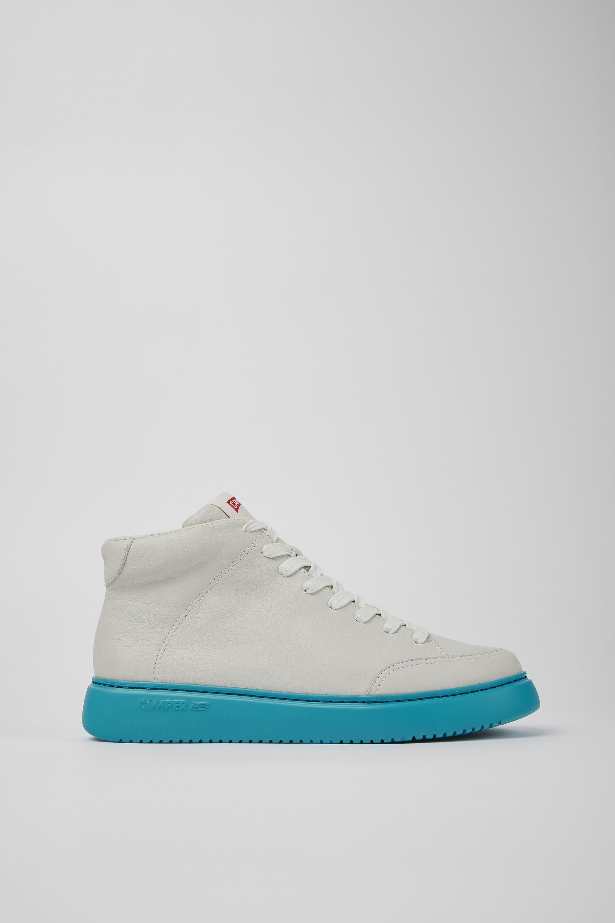 Runner K21 - Weiße Ledersneaker für Herren