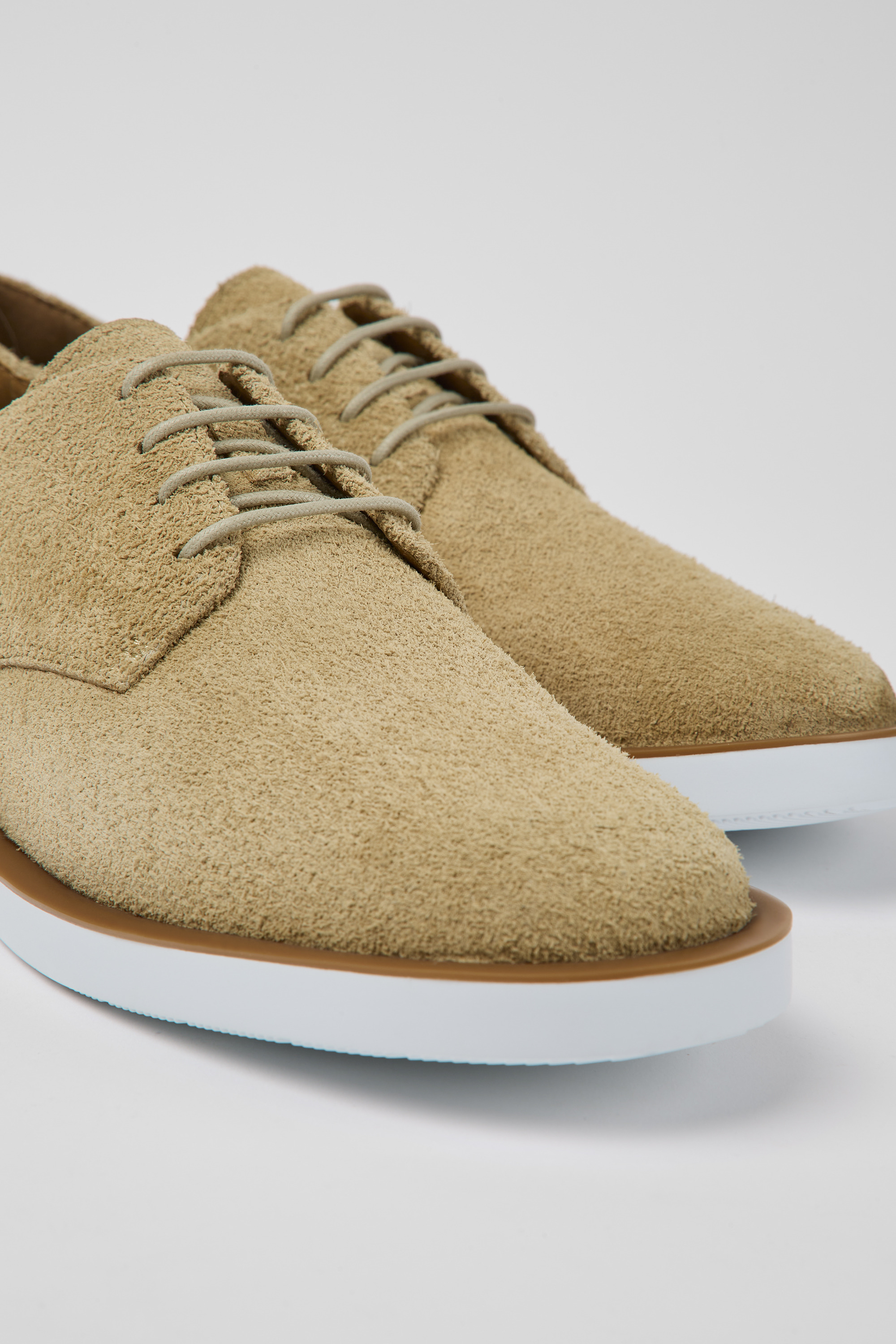 Wagon - Beige Nubuck Schuhe für Herren