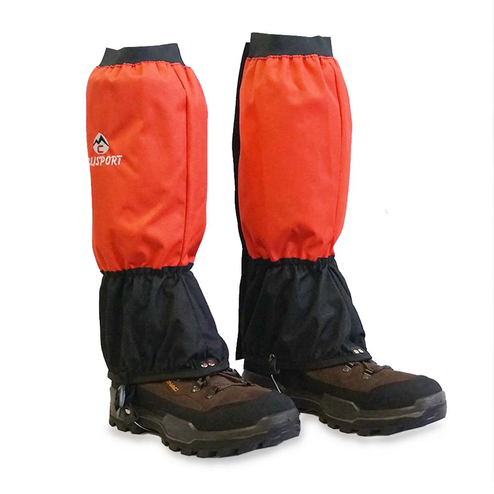 Clisport Polainas Medianas rojas - Pack 2 polainas paranieves