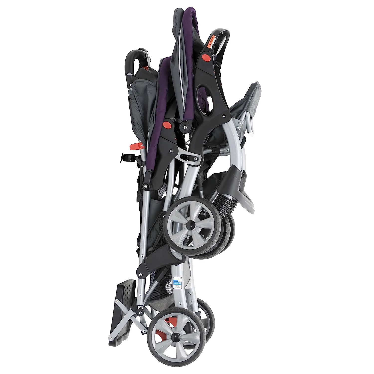 Baby Trend Sitz- und Steh-Doppelkinderwagen, Onyx