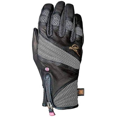 SUMMER RACER DONNA GLOVES BLACK / GRAY