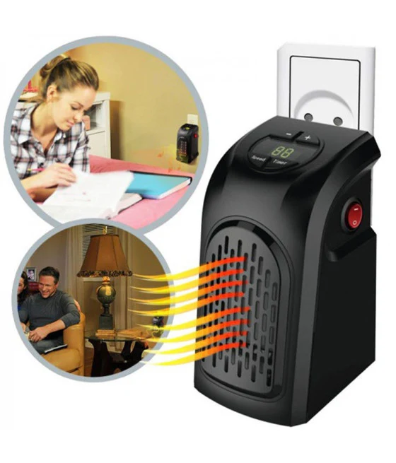 TRAGBARES ELEKTRISCHES HEIZGERÄT MIT GERINGEM VERBRAUCH, 350 W, EINSTELLBARE GRAD FÜR DAS HEIMBÜRO