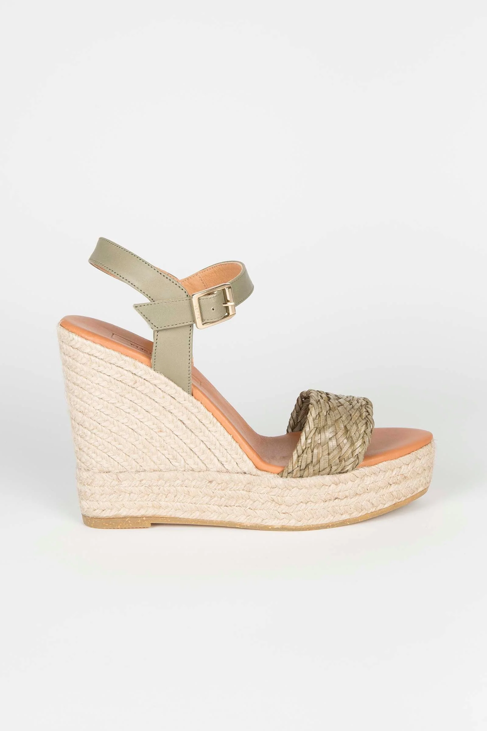 Rivera-Spanien Sandalia Vanessa Khaki