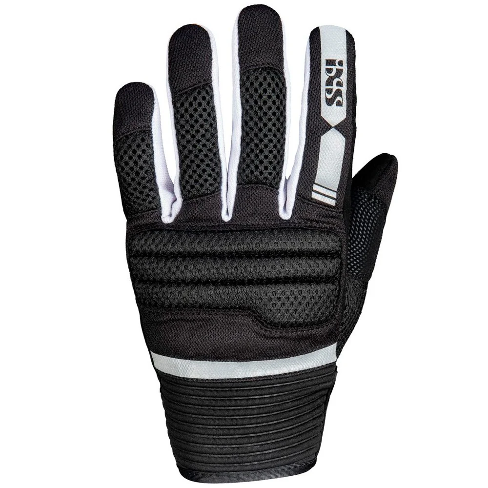 IXS URBAN SAMUR AIR SUMMER GLOVES - BLACK / WHITE