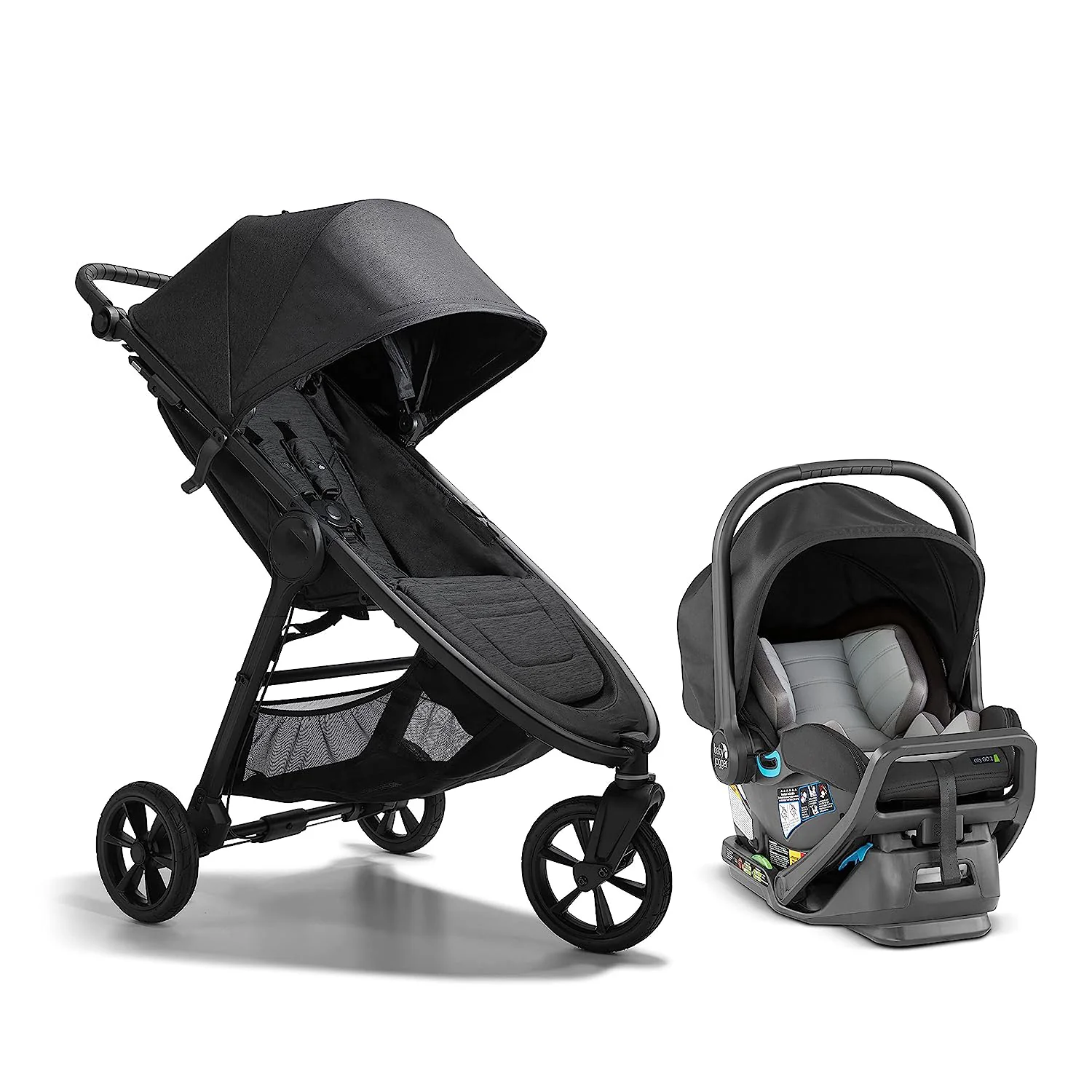 Baby Jogger City Mini GT2 All-Terrain-Kinderwagen, Opulent Black