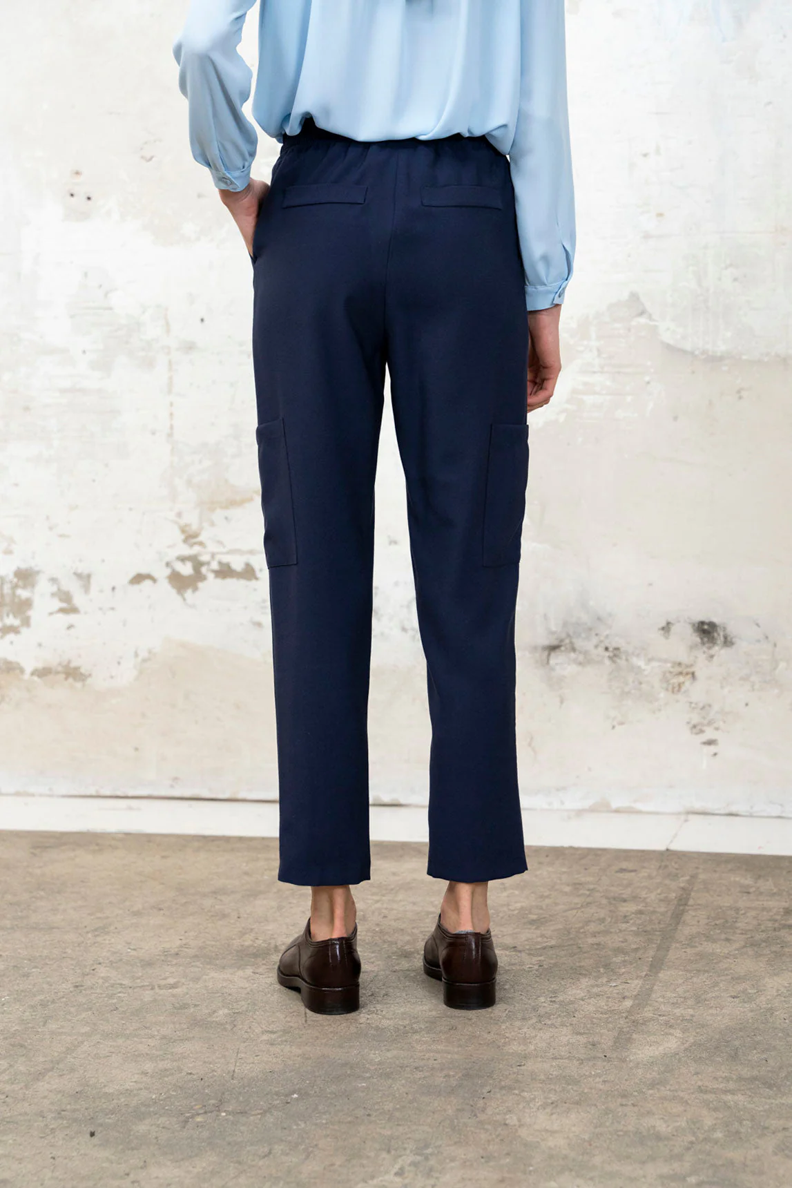 Rivera-Spanien Marineblaue Malu-Hose