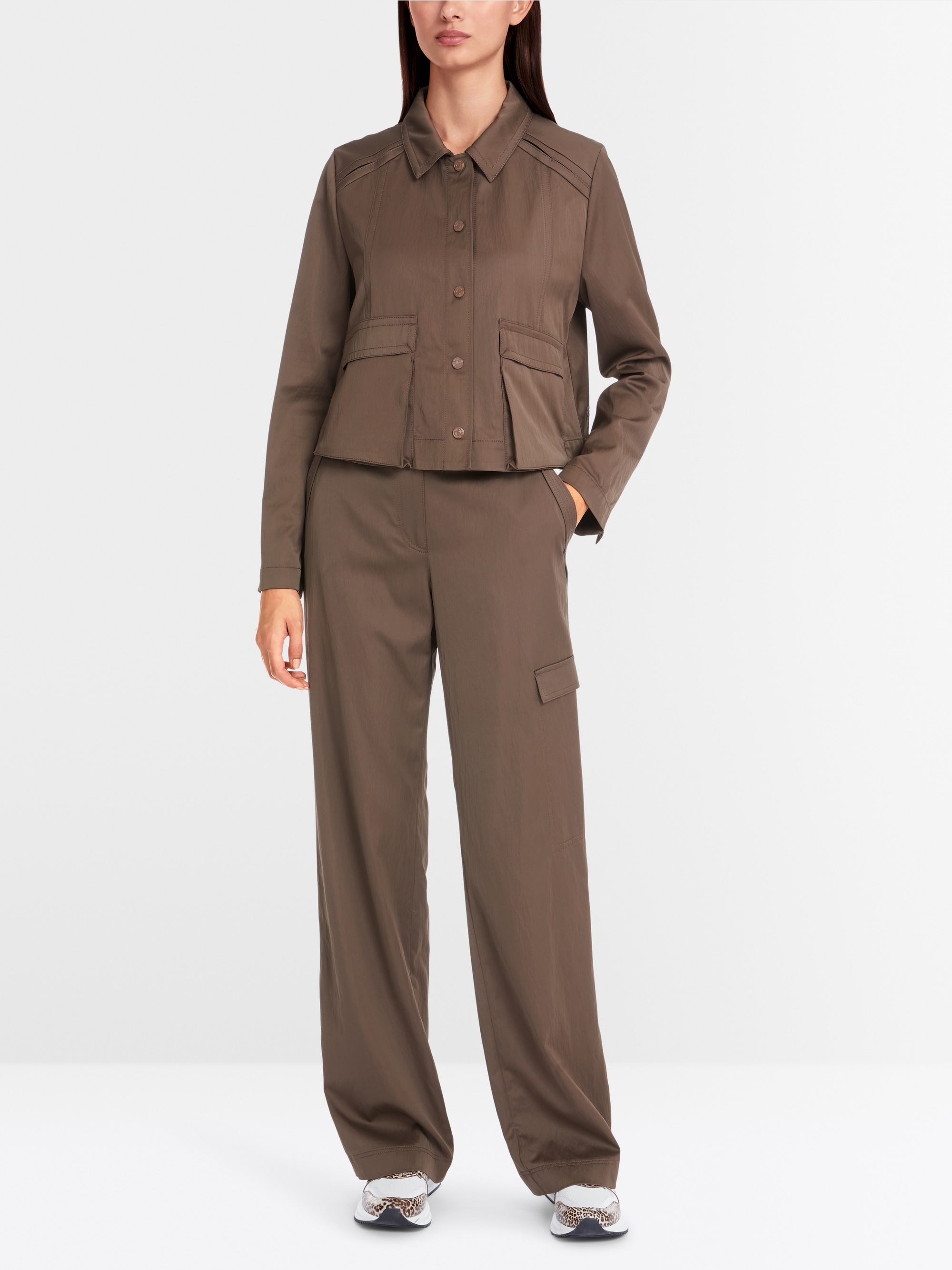 Marc-Cain Weich fließende Jacke in A-Linie