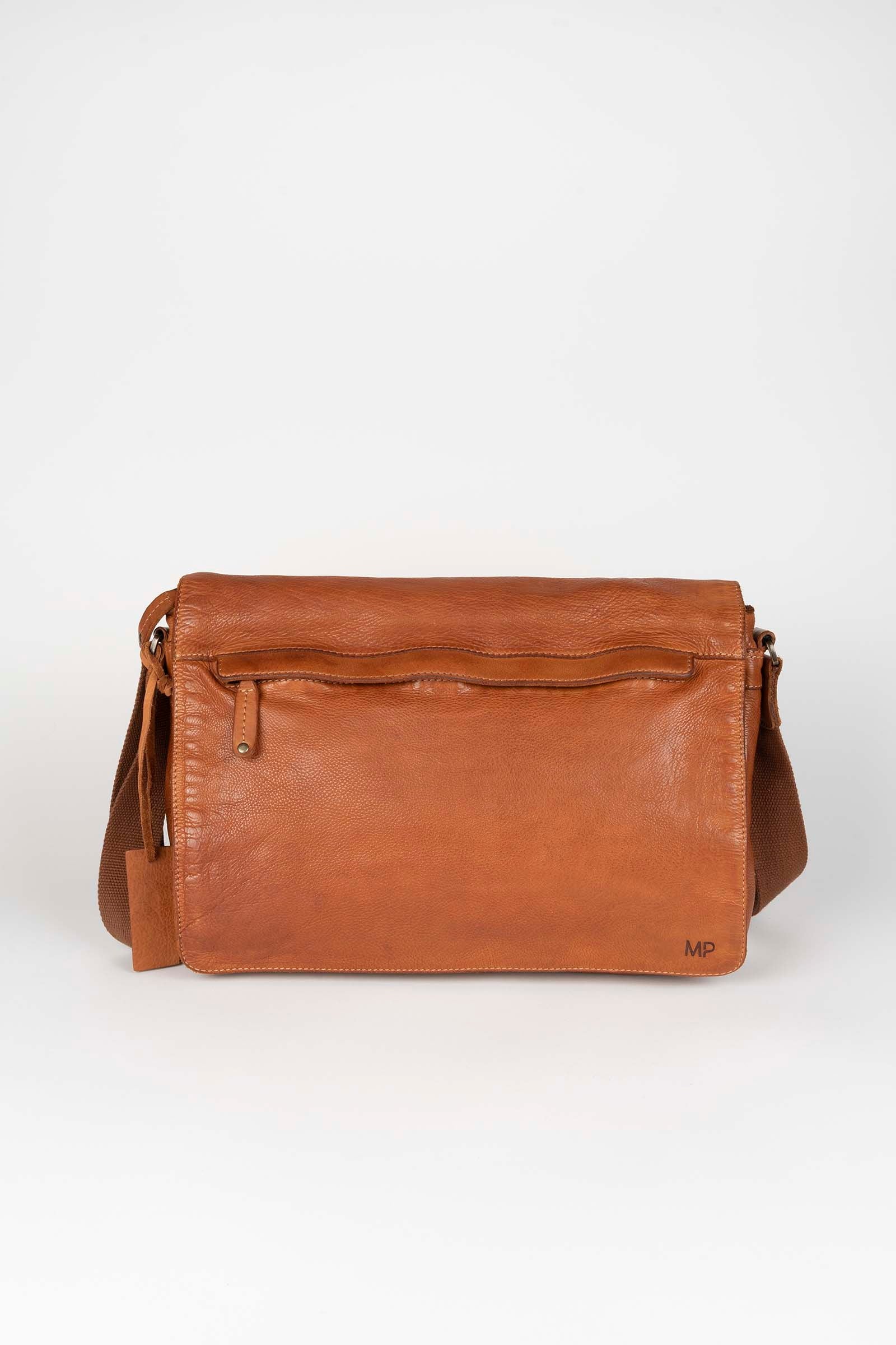 Rivera-Spain Marta Ponti Umhängetasche aus Kamelleder