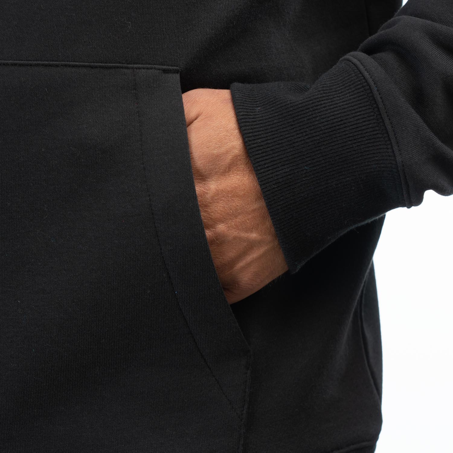 Lace side pullover hoodie