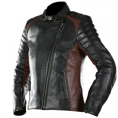 TINA LADY JACKET BLACK / BROWN