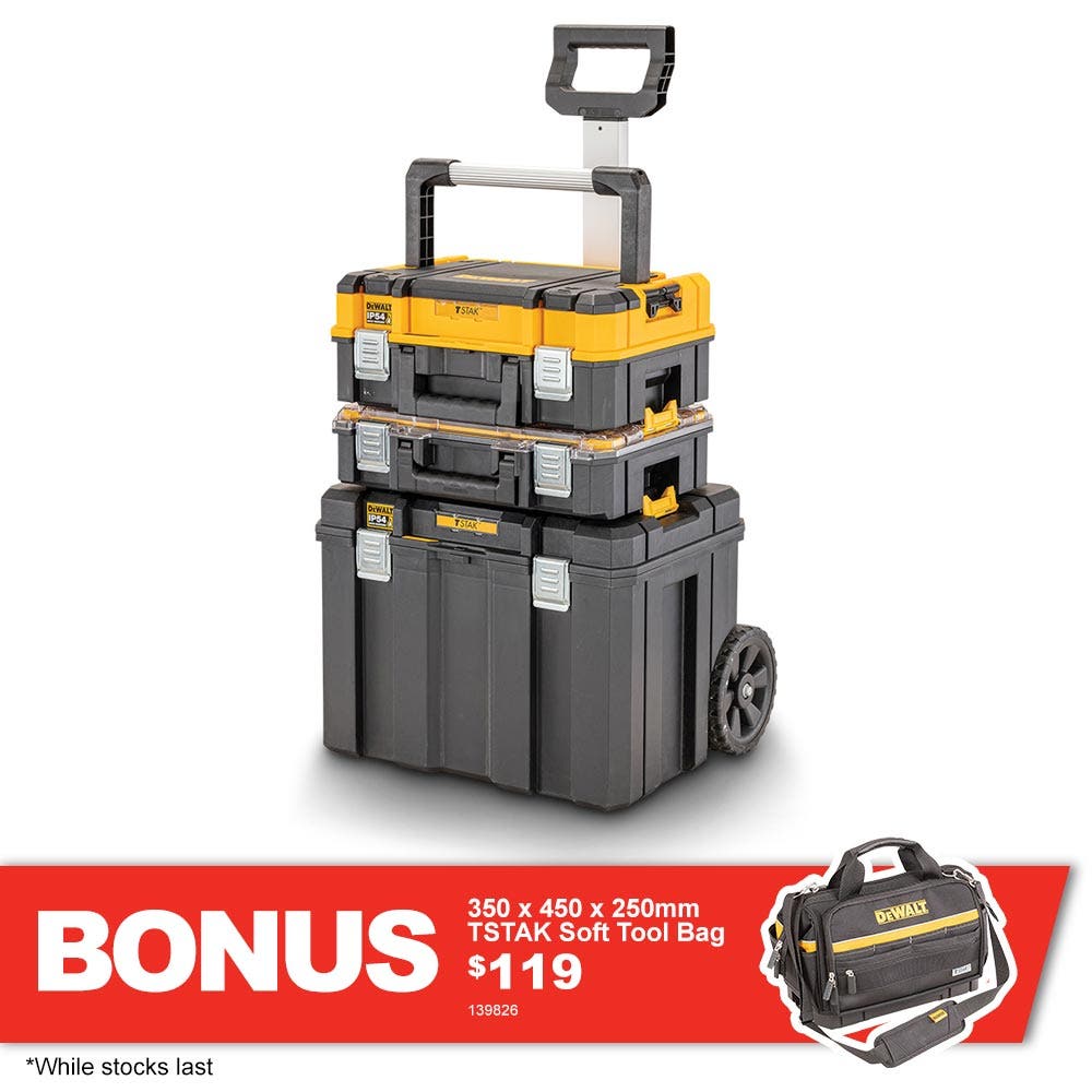 DEWALT TSTAKII 3-in-1 Tool Case Kit DWST83411-1