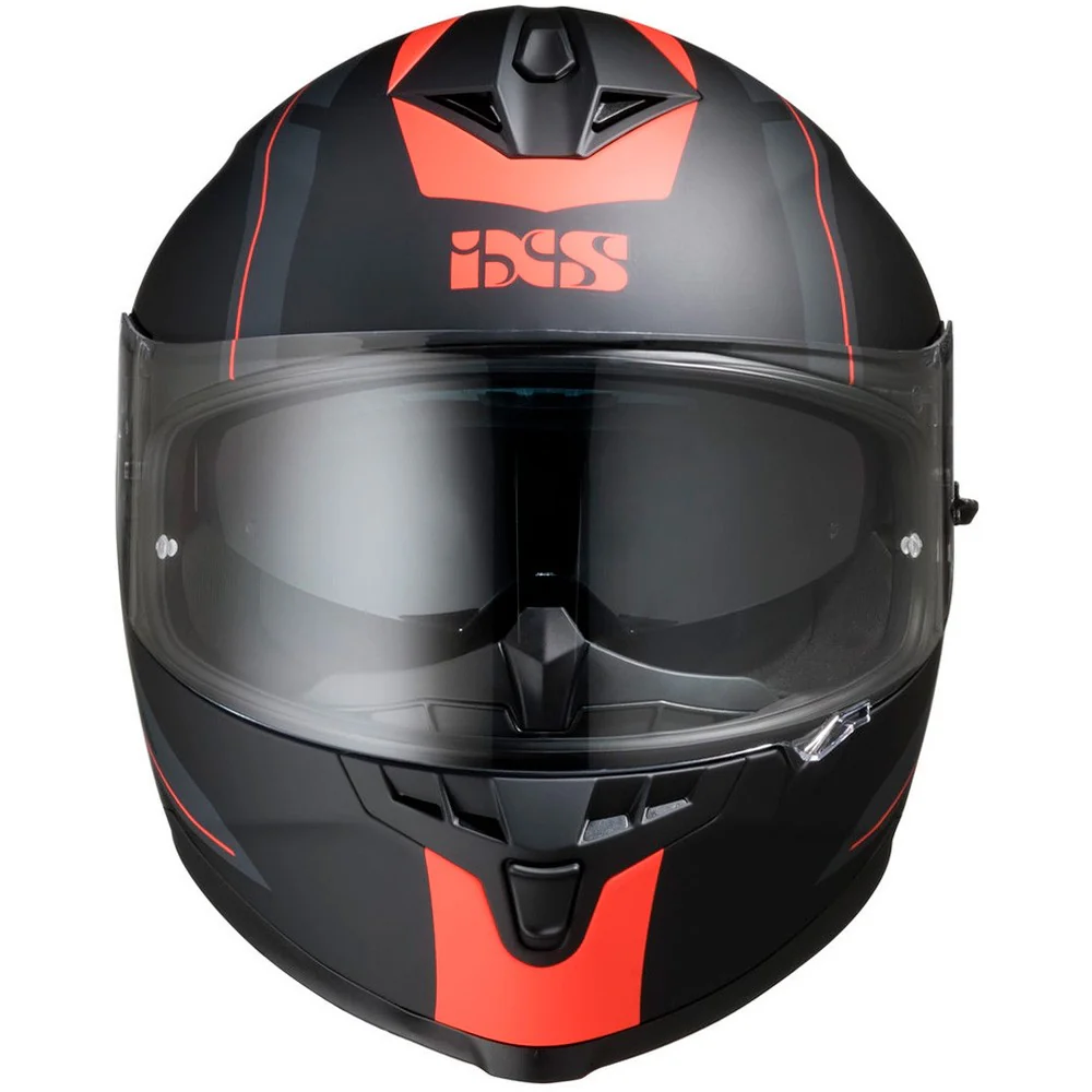 CASCO IXS 1100 2.0 - NEGRO / ROJO