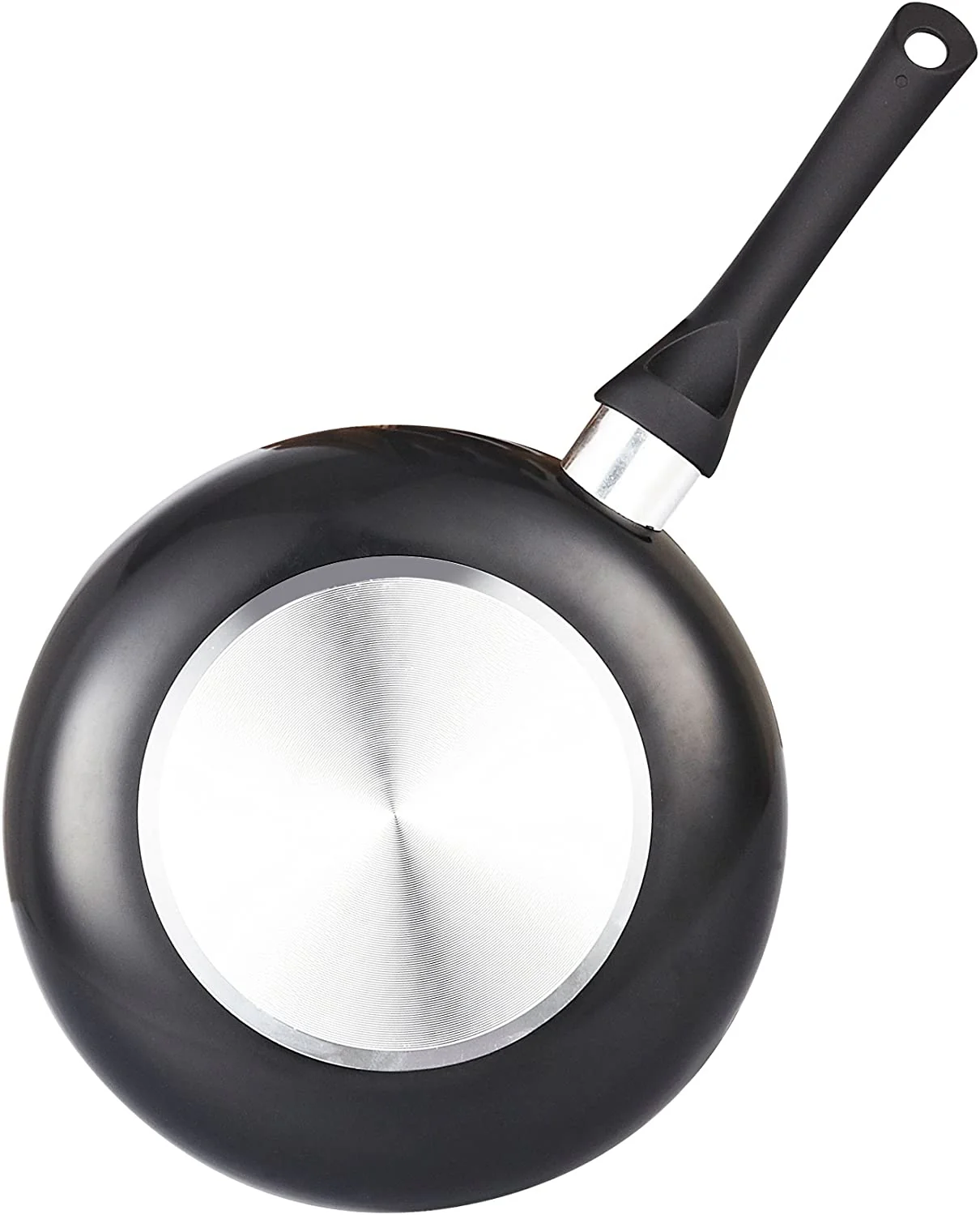 15-teiliges Kochgeschirrset mit antihaftbeschichtetem Stay-Cool-Griff, Schwarz