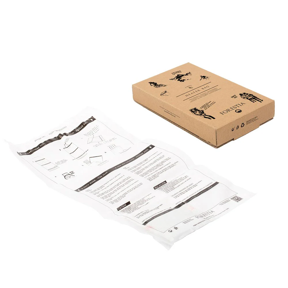 Paket 4 bolsas calentadoras Forestia SELF HEATING MEAL BAG