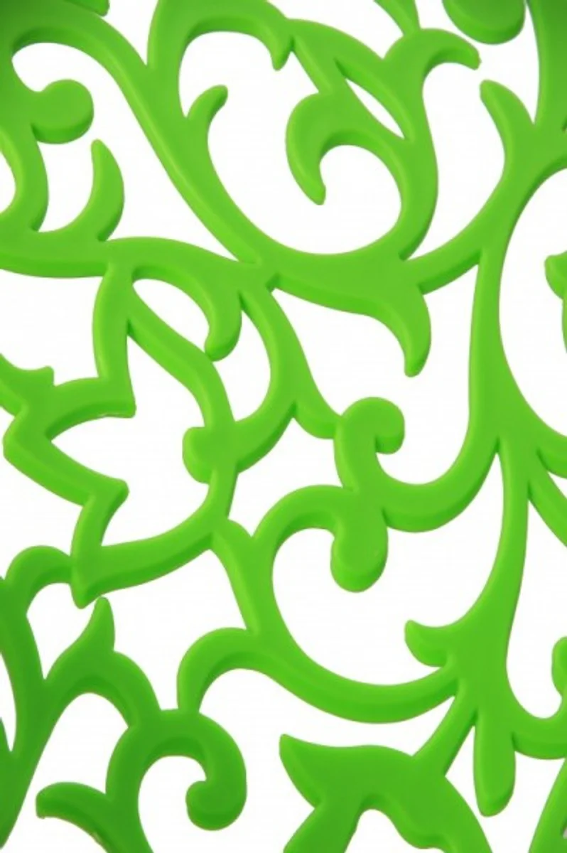 Designer chair Baroque Flowers Green - 16235