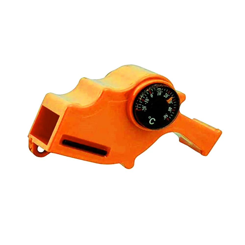 Mil-tec Silbato 4 en 1 Naranja