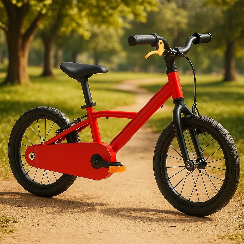 Kinderfahrrad 14 Zoll Rot 3-5 Jahre - zEJlaVIo10YY