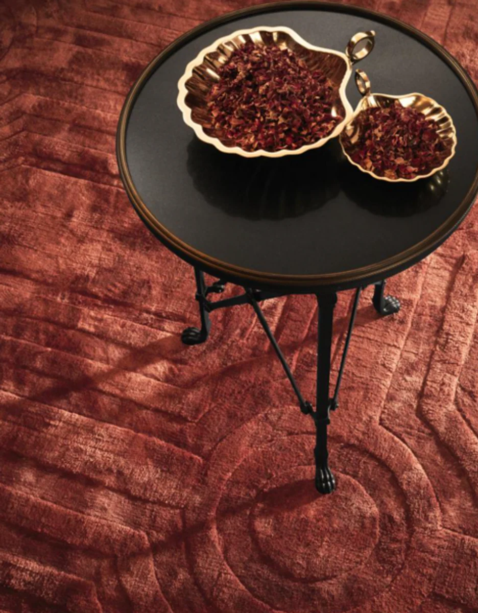 Luxury Art Deco designer side table anthracite 52 x H. 70 cm - luxury quality