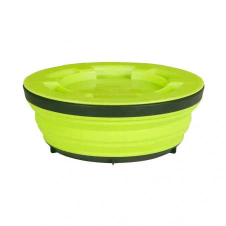 Sea to Summit X-Seal & Go L 600 ml verde lima - Fiambrera plegable