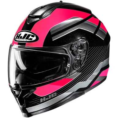 CASCO HJC C70N BELIS - NEGRO / ROSA