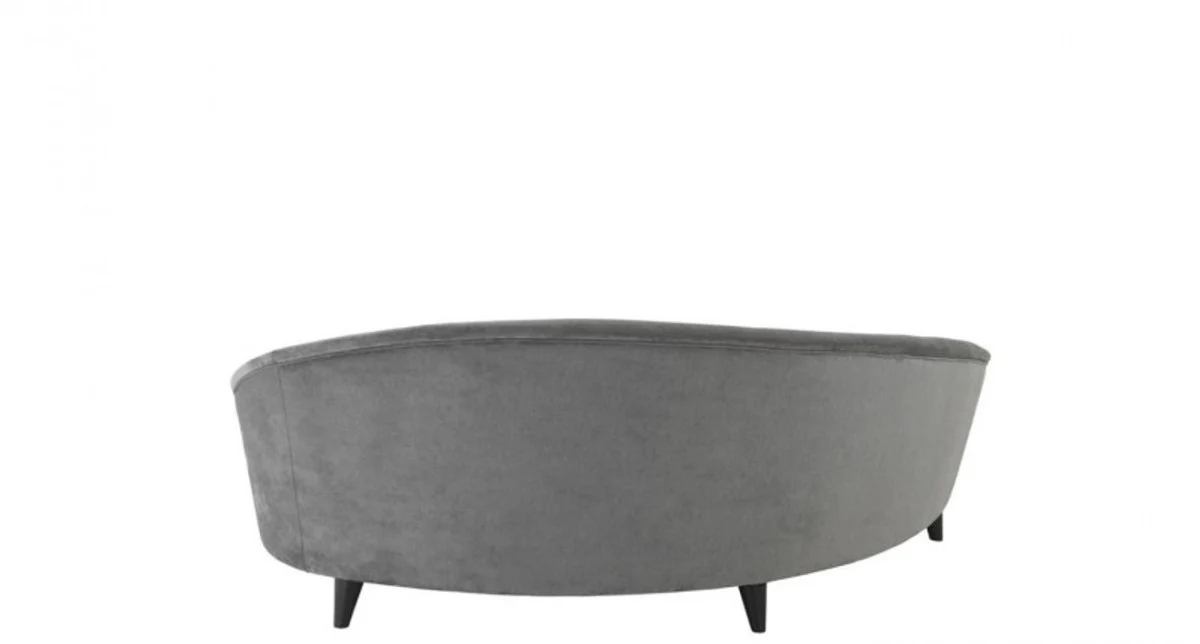 Luxury sofa light gray curved - luxury hotel furniture