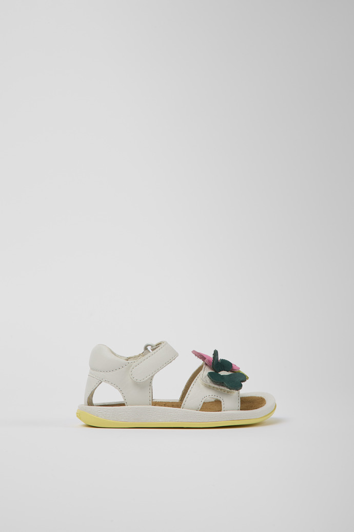 Zwillinge Weiße Leder Sandalen für Jungen